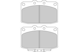 Remblokken set 36625
