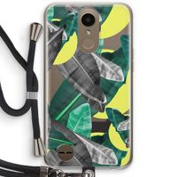 Fantasie jungle: LG K10 (2017) Transparant Hoesje met koord