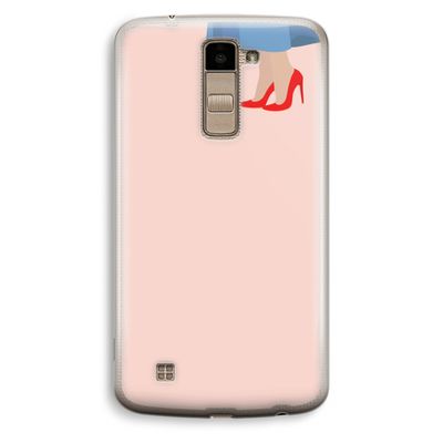 High heels: LG K10 (2016) Transparant Hoesje