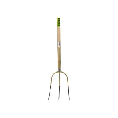 Hooivork 3 tands, steel 4.5vt 135 cm.