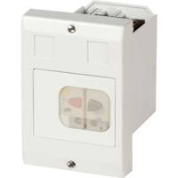 Eaton E-PKZ01-G Lege behuizing Inbouw, Met schakelaar, Met membraam (l x b x h) 80 x 85 x 129 mm Grijs 1 stuk(s)