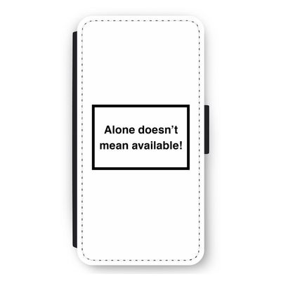 Alone: iPhone 11 Flip Hoesje
