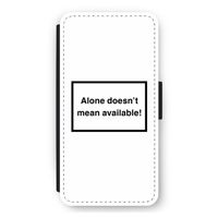 Alone: iPhone 11 Flip Hoesje