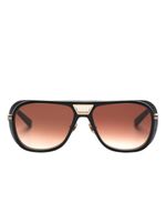 Matsuda lunettes de soleil M3023 à monture pilote - Noir