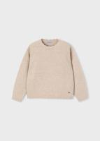 Mayoral winter sweater meisjes - bruin - gebreid