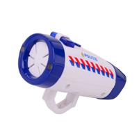 Johntoy Bike fun led lamp politie met sirene - thumbnail