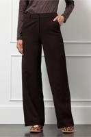 Studio Anneloes Lexie Waffle Trousers 13254 Broek 8700 Espresso