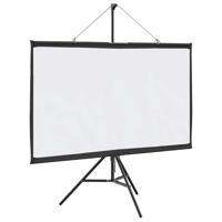 Projectiescherm met statief 72 inch 16:9