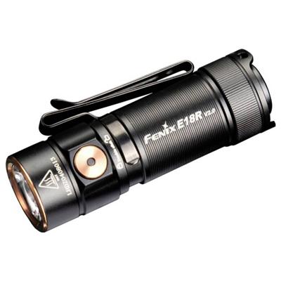 Fenix Light E18R V2.0 Zaklamp werkt op Li-ion oplaadbare batterij of batterijgevoed LED 1200 lm 56 g