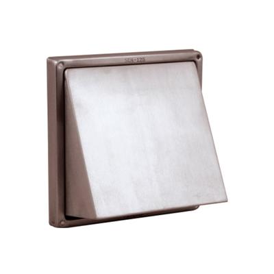 Nedco kaprooster - RVS - met terugslagklep - voor diameter 125mm