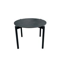 Castle Rock lounge tafel midnight grey dia. 67 cm - Oosterik home