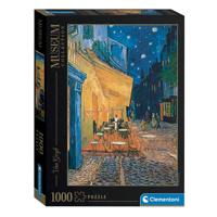 Clementoni legpuzzel van gogh cafe terrace at night, 1000st.