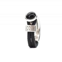 Qoss Zwarte Ring Gwen Zwarte Bol - Maat XL