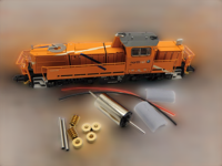 micromotor NB004C motor ombouwset voor Brawa Gravita, 10 BB, BR 260 , BR 261, Em 847