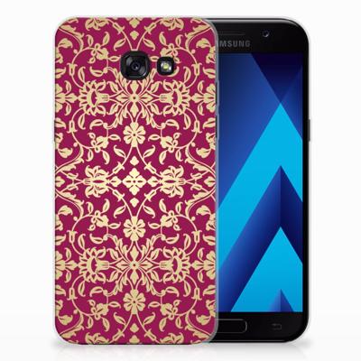 Siliconen Hoesje Samsung Galaxy A5 2017 Barok Pink