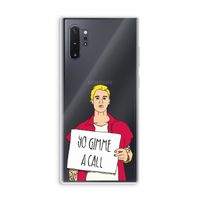 Gimme a call: Samsung Galaxy Note 10 Plus Transparant Hoesje