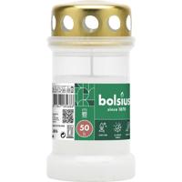 Bolsius graflicht nr.3 wit met deksel