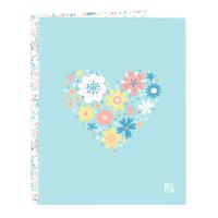 Ringmap Moos Fiori Multicolour A4 26.5 x 33 x 4 cm