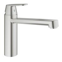 GROHE Eurosmart Cosmopolitan Keukenkraan - supersteel geborsteld 30193DC0 - thumbnail