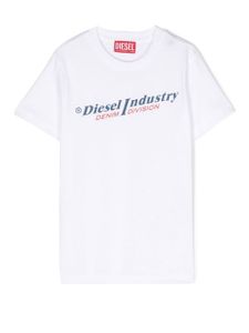 Diesel Kids t-shirt à logo imprimé - Blanc
