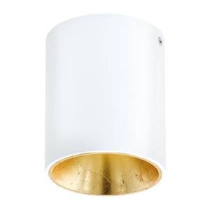 EGLO Polasso Opbouwspot - 1 Lichts - LED - Ø100mm. - Wit Goud