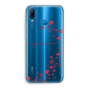 Kusjes: Huawei P20 Lite Transparant Hoesje