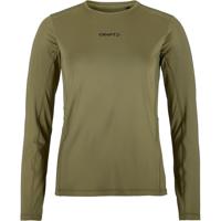 Craft ADV Essence 2 hardloopshirt lange mouw donkergroen dames