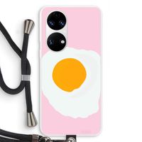 Sunny side up: Huawei P50 Transparant Hoesje met koord