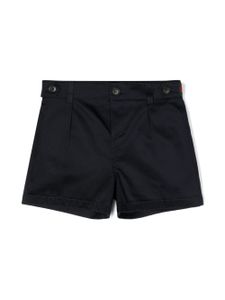 Gucci Kids short de sport à bande Web - Bleu