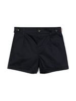 Gucci Kids Web-stripe chino shorts - Bleu