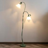 Elegante Calla Flowers Witte Vloerlamp - thumbnail