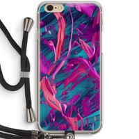 Pink Clouds: iPhone 6 / 6S Transparant Hoesje met koord