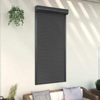 Rolluik 100x210 cm aluminium antracietkleurig