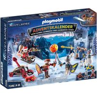 PLAYMOBIL Adventskalender Novelmore - Strijd in de sneeuw constructiespeelgoed 71346 - thumbnail