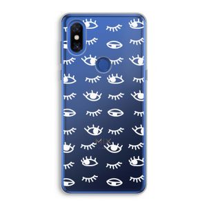 Eye pattern #3: Xiaomi Mi Mix 3 Transparant Hoesje