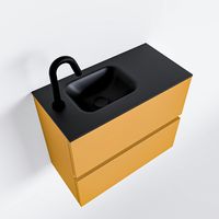 Toiletmeubel Mondiaz Ada | 60 cm | Meubelkleur Ocher | Lex wastafel Urban Links | 1 kraangat