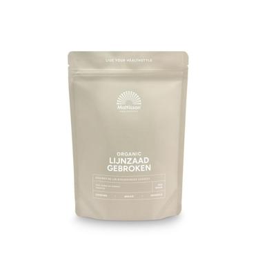 Lijnzaad gebroken omega 3 bio