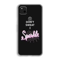 Sparkle quote: Google Pixel 4a Transparant Hoesje Sparkle quote: Google Pixel 4a Transparant Hoesje