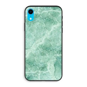 Groen marmer: iPhone XR Biologisch afbreekbaar hoesje