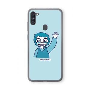 Zwaai: Samsung Galaxy A11 Transparant Hoesje