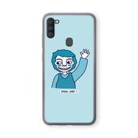 Zwaai: Samsung Galaxy A11 Transparant Hoesje