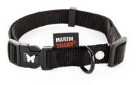 MARTIN HALSBAND VERSTELBAAR NYLON ZWART