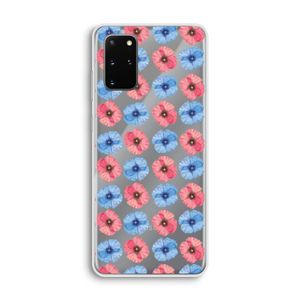 Klaproosjes: Samsung Galaxy S20 Plus Transparant Hoesje