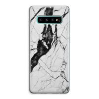 Witte marmer 2: Samsung Galaxy S10 Plus Transparant Hoesje Witte marmer 2: Samsung Galaxy S10 Plus Transparant Hoesje