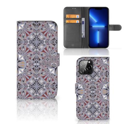 iPhone 13 Pro Max | Bookcase | Flower Tiles