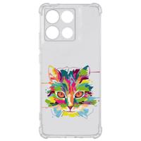 TPU Telefoonhoesje Motorola Moto G56 - Cat Color backcover TPU Telefoonhoesje Motorola Moto G56 - Cat Color backcover