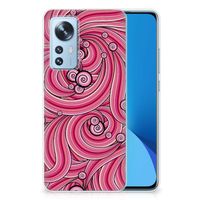 Xiaomi 12 | 12X Hoesje maken Swirl Pink