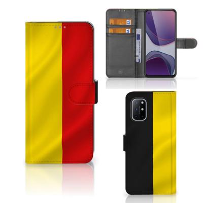 OnePlus 8T | Bookstyle Case | Belgische Vlag