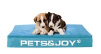 'Dog Bed Medium' Aqua Beanbag - Dog cushion - Blauw - Sit&Joy ® - thumbnail