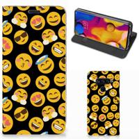 LG V40 Thinq | Hoesje met Magneet | Emoji